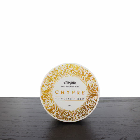 WCS Duck Fat Shaving Soap, Chypre, 5 oz